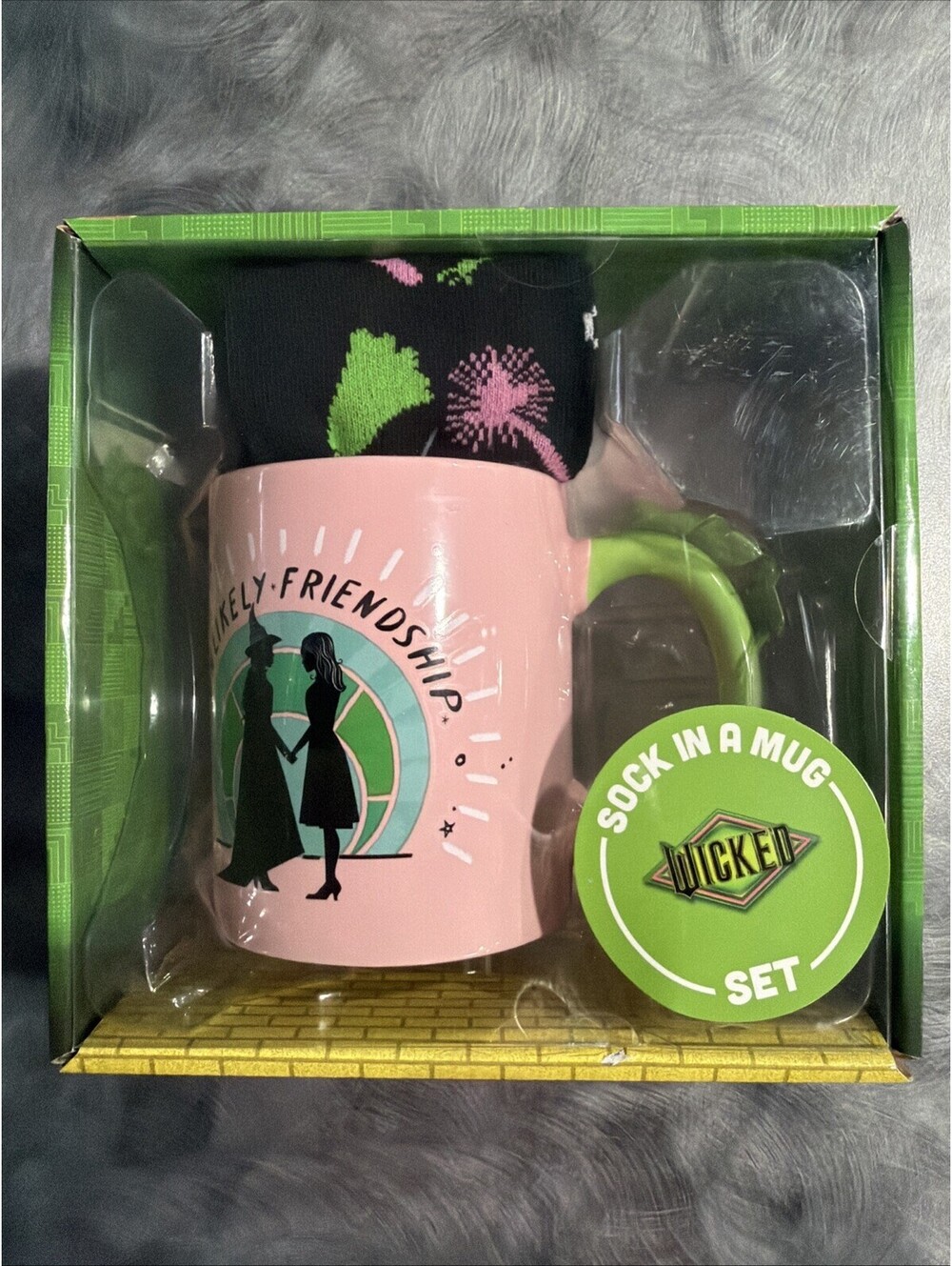 Wicked Coffee Mug And Sock Gift Set